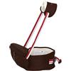 Paraphee Marsupio ergonomico Hipseat con tracolla, seggiolino per seggiolino per il trasporto di bambini piccoli, peso leggero e risparmio di manodopera