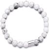 Philip Jones Bracciale Howlite da uomo