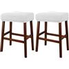 ILiemao Fodera Sgabello Coprisgabello Rettangolari da Bar, 2/4 Pezzi Copri Sgabello Bar, Lavabile Facile da Pulire Morbido, per Sgabello da Bar Sedia(P8,2pack)