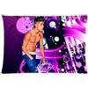 Moon PILLOW BEST COME Coolest Sexy boy Justin Bieber Custom Rectangle Pillowcase(Copricuscini e federe) Pillow cases(Copricuscini e federe) Cover 20x30 (one side) Music