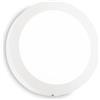 Ideal Lux UNIVERSAL ROUND - Plafoniera a LED integrata da 22,5 cm, 2700 K, colore: Bianco