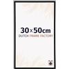 Dutch Frame Factory - Cornice 30x50 cm Nero Lucente - Plastica