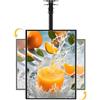 YANDDEA Menù LED Light Box, Menù LED per ristoranti, Bar, espositori Luminosi, Menù 3D, Menù retroilluminato a LED per ristoranti, Bar, Negozi, cartelloni pubblicitari da Parete 50×70cm