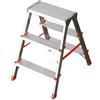 nextradeitalia 1PEZZO SGABELLO IN ALLUMINIO FILO doppia salita 3 gradini