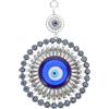 BESPORTBLE Decorazione da parete con occhi malvagi, decorazione da parete portafortuna, occhio turco blu per camera da letto, auto, decorazione da parete, colore blu