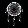 ORION LIGHTSTYLE Coppa luminosa Bobeche Ø 105 mm cristallo foro 26 mm lampadario Maria Theresia (con attacco)
