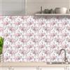 AREDE 32 Pz Adesivi per Piastrelle Bagno e Cucina 15 x 15 cm Autoadesivo Decorazione Adesivo murale in PVC Impermeabile Adesivi Parete mattonelle mosaico stile / T1042