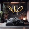 Arcadia Lampadario a Sospensione 3400LM 56W 60cm - Modello Apollo (Oro)