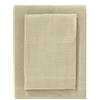 Zucchi Set 1+1 Solotuo Asciugamani+Ospite in Tela Nido d'Ape Puro Cotone N173 Ecru