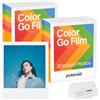 Polaroid Go Color, pellicola bianca + panno in microfibra per foto di qualità (compatibile solo con fotocamere Polaroid Go), confezione da 2 (32 fogli)