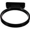 Artibetter Porta Pallone da Muro in PP Nero per Calcio e Basket
