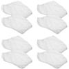 GANAZONO 4 Paia Copriscarpe da Pattinaggio Artistico, Coperture per Pattini da Ghiaccio in Velluto Bianco, Taglia EU 37-43, Protezione per Skate Boots e Figure Skating Shoes per Adulti