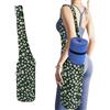 Hiseng Borsa Tappetino Yoga in Tela con Tasche | Tessuto in Tela Tote Palestra. Tasche Capienti per Accessori e Oggetti Personali. Perfetto per Yoga, Pilates e Fitness