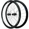 HWEVDHJ Set Ruote Bici Da Strada 700C Freno A Disco 12*100/12*142mm Perno Passante | 24 Fori, Cerchione In Alluminio, Per Cassette A 7/8/9/10/11/12 Velocità, 700C * 20-35C
