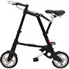 EYRMQWJPC Bicicletta pieghevole leggera, Bicicletta da città pieghevole 10 pollici multicolore