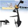 VUNHEX Kit Pedaliera Kayak a Pedale, 5-8 Km/H, per Pesca