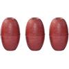 Nutup 20PCS Deep Water Rope Galleggiante Boa PVC Pesca Net Palla perforata | PVC ad alta densità galleggiabilità, foro 6 mm per corde, ideale per reti da pesca, marcatori marini, sicurezza piscina