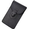 Homoyoyo Pochette da Uomo Nera Multiuso con Tasca Grande in Pelle PU