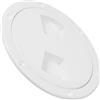 UKCOCO Portello di Ispezione Rotondo Bianco in PP per Kayak e Barca | Chiusura Sicura, Struttura Robusta, Apertura Rapida, Accesso per Controllo e Stivaggio