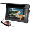 ESANHAO Macchina fotografica di pesca subacquea 7 pollici Monitor LCD Portatile Pesce Camera con Luce 12pcs Impermeabile IP68 per Ghiaccio/Lago/Mare/Barca/Kayak Pesca