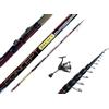 Generico Kit Canna Bolognese 8 Metri + Mulinello 3000 Carbonio Alto Modulo Pesca Mare Lago Orata Sarago Concept
