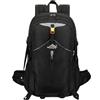 PETSOLA Zaino con Imbottiti, Nero, Nero, 20-35 L