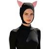 YiZYiF Donna Pantaloncini Sportivi Orecchie Gatto Il Cappuccio Immersione | Leggero E Si Asciuga Rapidamente,Anti Slip Maschera Immersione,Costruzione Cucita Resistente,Golf,Nuotare,Basket,Corsa