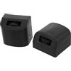 Ciieeo Tappi per Gambe Attrezzature Fitness, 2 Pezzi, Nero Plastica | Bici Fitness e Gambe Ellittica, Uso Interno Domestico, Grip Sicuro, Riduce Graffi Sul Pavimento