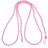 RORPOIR Cordino per Guanti Rosa in Nylon Intrecciato e Ferro, Leggero, Antismarrimento, per Guanti da Sci e Muffole