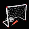Thonlai Rete da Calcio per Bambini con Tubo Liscio, 33,9 X 21,7 X 15,7 | per Giochi di Calcio All'aperto, Plastica Leggera, Sicuro per Bambini 4-6 Anni, Include Palla e Accessori
