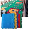 WaiDXn Tappetino sportivo for pavimento con giunture in plastica for piastrelle modulari ad incastro