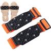 Generico Snow Cleats Shoes - 7-Studs Traction Grippers, Adjustable Flexible Fit, Win