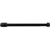 Homoyoyo Perno Passante Bici M12x1.0 in Lega di Alluminio per Forcella | Adattatore per Mozzo, per Mountain Bike e Bici da Strada, Installazione Facile, Colore Nero