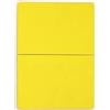 Generic Riutilizzabile ABS EVA Taekwondo Breaking Board 31x23cm Giallo