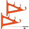 Generic Supporto per canna da pesca | Protezione antigraffio per cantina, garage, casa, barca