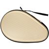 PETSOLA Porta Racchetta Rigida Custodia Portatile per Allenamento, 葫芦碳纤纹香槟色