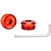 Posheliox Lega di alluminio Bike Pedal Dust per M14x1 Thread Posheliox