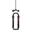 NIKANXIA Forcella sospensione MTB bimbo 20/241-1/8 Dritta Molla meccanica 9mm QR