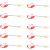 Beavorty Separatore di Lenze da Pesca in Silicone 10 Pezzi per Montaggi | Montaggio Rapido e Semplice, Riduce Grovigli, Adatto a Principianti e Pescatori in Acque Interne