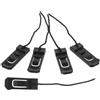 SHINEOFI 5 Pezzi Clip per Pinna per Tavola da Surf, Set di Ricambio, Nylon | Accessori per Tavola, Clip di Coda per Paddle Board, Uso Sport Acquatici All'aperto, Struttura Portatile