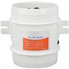 Fabater Ventilatore di Sentina in da 4 Pollici, Ventilatore Marino Elettrico DC12V Ad Alto Flusso d'Aria da 235 CFM, in da 12 V con Design a Cinque Pale per Sale Macchine di Yacht e Barche per