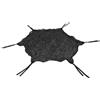 Alasum Rete Parasole per Trampolino, Copertura Parasole di Ricambio, PP Nero, Anti-uv, per Trampolino 1,8 Metri, per Giardino e Gioco Estivo