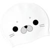 Generico Swimming Caps - Cute Seal Silicone Waterproof Pool Cap