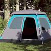 Generic Tenda Campeggio Cupola 4 Persone Blu