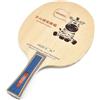 Yhenlovtt Lama da ping pong a 5 strati in legno con manico lungo per