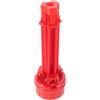CANIGHT Attrezzo per Impennaggi Frecce Arco con Scala Regolabile, Rosso | Impennaggi Piuma e Plastica, Morsetto Triangolare, Diametro 3, 2-11mm, Uso Esterno e Officina