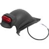 HUVNEXA Parafango allargato for Scooter Elettrico da 8 Pollici con Luce | freno, per KUGOO, for M4 KickScooter Wings Parafango posteriore Parti