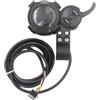 Generic Controller 48V 30A for Accessori Scooter elettrici, for misuratore acceleratore Display LCD for Damao(52V)
