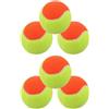 BESTOMZ Palline da Tennis in Gomma Morbide, Gialle 6 Pezzi per Scuola | Rimbalzo Ridotto, Design Sicuro per Piccoli, Uso All'aperto, Sviluppo Abilità e Crescita