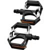 VEYFIY Pedali MTB Piattaforma Larga 12 Pin Grip | Robusta fibra di nylon, cuscinetti sigillati, rotazione regolare, uso in tutte le stagioni, bassa necessità di manutenzione